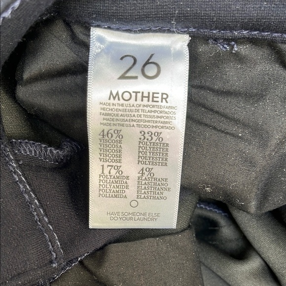 MOTHER Denim Pleated Trainer Pant in French Kissing - Picture 10 of 14